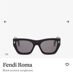 LIKE NEW FENDI ROMA SUNGLASSES